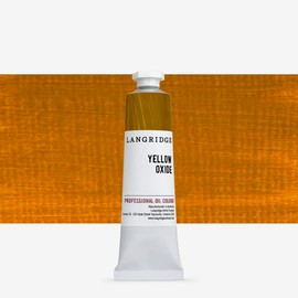 Langridge : Oil Paint : 40ml : Yellow Oxide