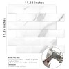 STICKGOO 10-Sheet Subway Tile Peel and Stick Backsplash, Self Adhesive