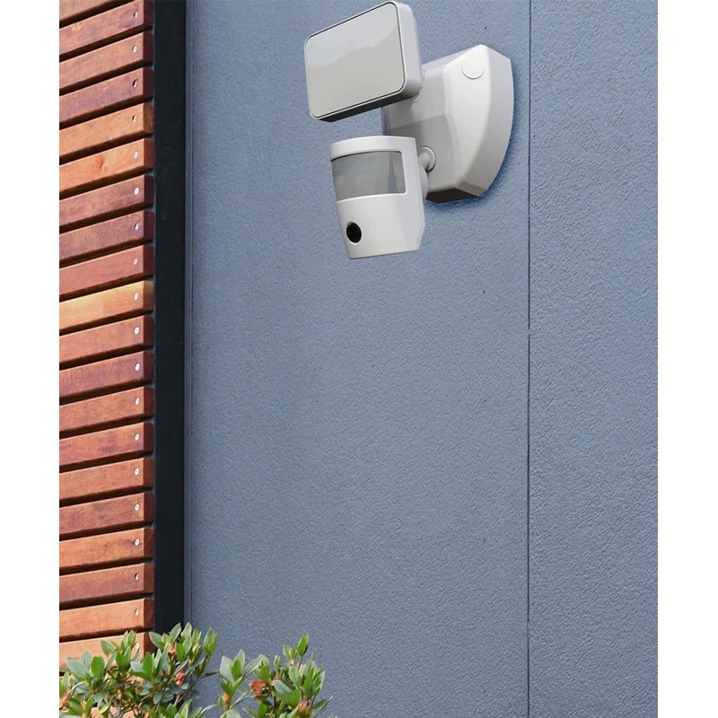 Heath/Zenith Video Wi-Fi Connected White Wired Single Head Motion Activated