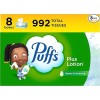 Puffs Plus Lotion Facial Tissues - 8 Boxes Allergies and