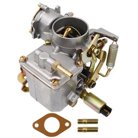 Condgreemee 30/31 Pict 3 Engine Carburetor for VW Beetles 113129029A 027H117510E Air Cooled Type 1 2 3 4 Bug Gghia 1975-1982 Engine with Single Port 1500CC Manifold Automatic Choke Carb with Gasket