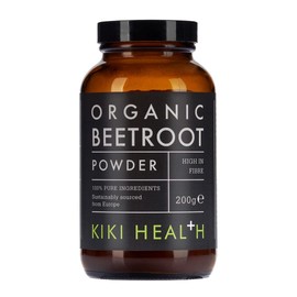 KIKI HEALTH Organic Beetroot Powder | 100% Pure, Sustainably Sourced from EU, Gluten-Free, & GMO-Free | Natural Vitality for Smoothies, Baking, & Porridge | Perfect for Vegans & Vegetarians - 200g