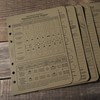 Rite In The Rain Weatherproof Tactical Reference Card Set, 4.625"
