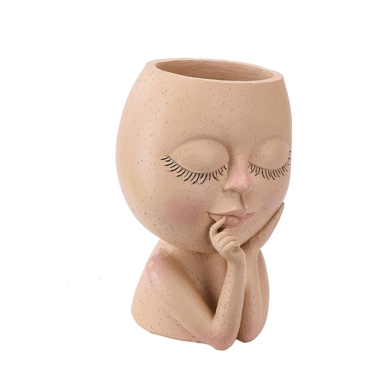Face Planter Pots Head Planter Face Flower Pot Head Planter