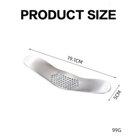 Garlic Rocker Crusher Mincer Press Dishwasher Safe, Stainless Steel Garlic Crusher Press,Garlic Press,Garlic Rocker Crusher,Garlic Press Crusher Rocker