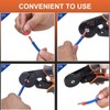Wire Ferrule Crimping Tool, Preciva Square Jaw Wire Crimping Pliers