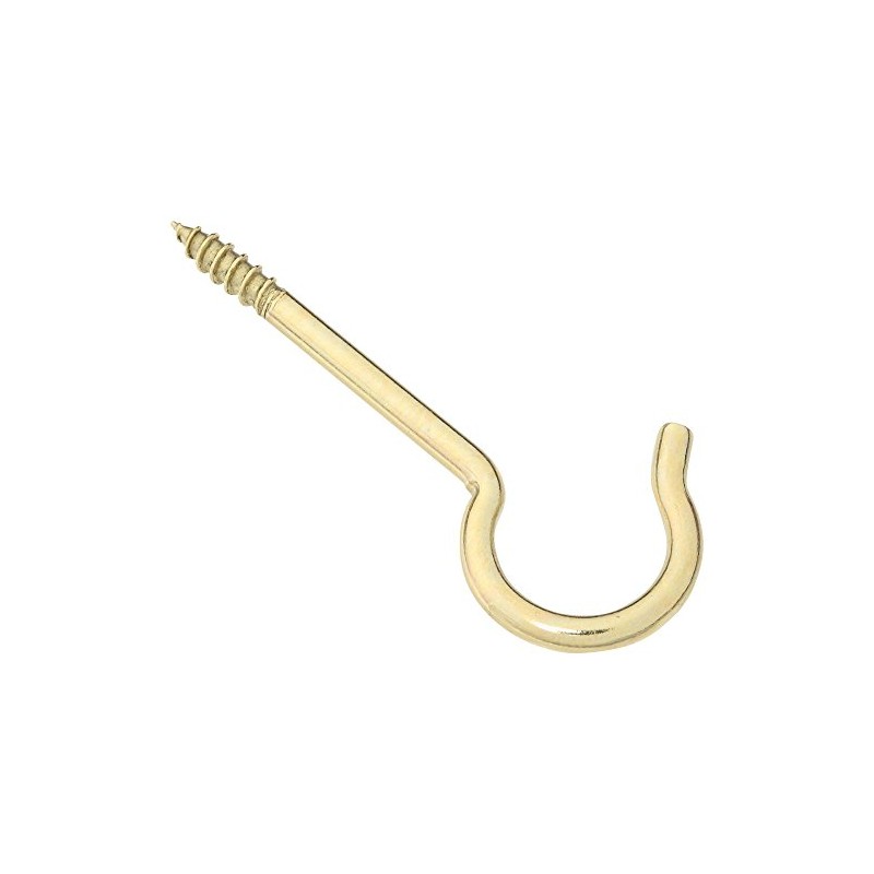 National Hardware N192-278 V2041 Ceiling Hooks in Solid Brass, 2