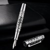 HONG DIAN D1 Piston Fountain Pen Extra Fine Nib, Hollow