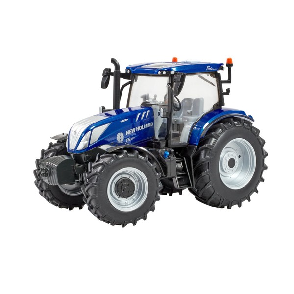 Britains New Holland T6.180 Blue Power, Jouet Tracteur pour Enfants Compatible avec les Animaux et Jouets Agricoles à l'Échelle 1:32, pour les Collectionneurs et les Enfants à partir de 3 Ans.