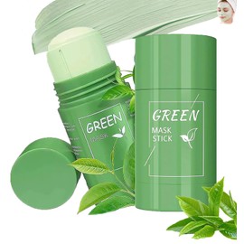 2 Stück Green Mask Stick,Green Tea Deep Cleanse Mask,Tiefenreinigende Gesichtsmaske Moisturizing Nourishing Skin, Tiefenreinigung zur Ölkontrolle zur Porenverkleinerung