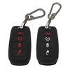 TOMALL 2 Pack for Dodge Key Fob Cover with Keychain,