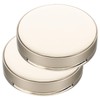 Beavorty Pack of 2 Empty Loose Powder Containers Made of