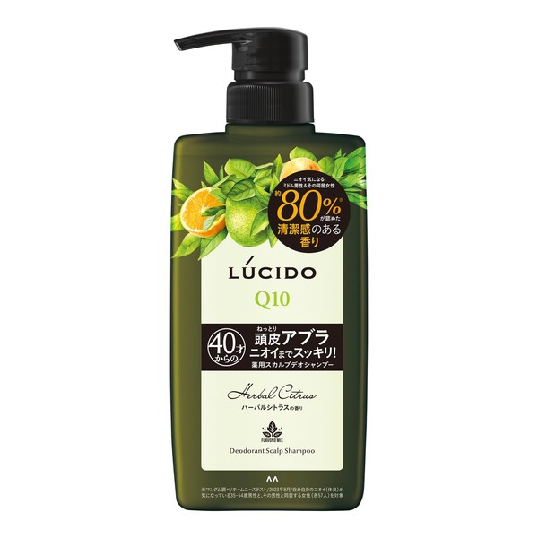 LUCIDO (Quasi-drug) Medicated Scalp De Shampoo Herbal Citrus Men's Scalp Shampoo