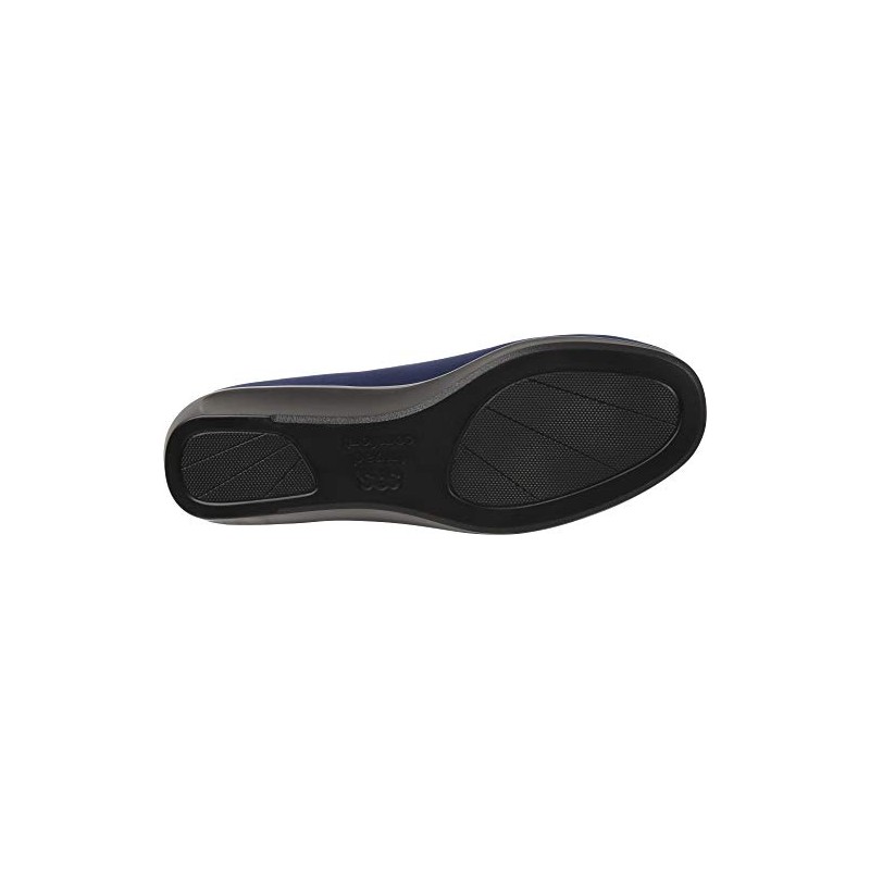 SAS Bliss Slip On Wedge Navy 5 M (M) (B)