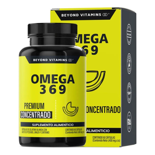 Omega 3 6 9 - Con Contenido Alto de Omega
