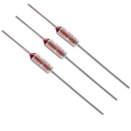 3 Pcs Electric Pressure Cookers Thermal Fuses, 185 Celsius Thermal Fuses, Compatible With All Models Instant Pot 4, 6, 8, and 10 Quart Power Quick Pot Multi Cooker Y4D-36, Y6D-36, Y8D-36, Y10D-36