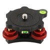 Laroal Tripod Leveling Base Camera Leveler With Bubble Level 3