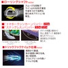 Duel A1756-BLRR Egi EZ-Q Cast Squid Jig, Luminous Blue Red