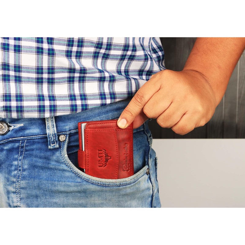 Slim Wallet with Coin Compartment & RFID Protection 24 (12A)