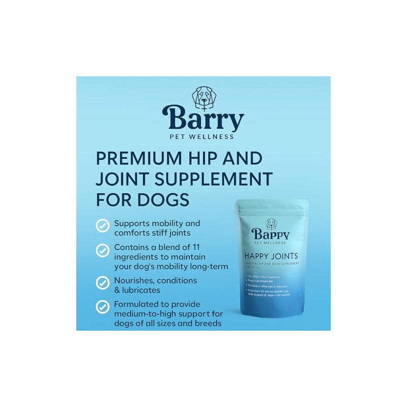 Barry Pet Wellness Happy Joints | Premium Hip and Joint