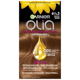 Garnier Garnier Hair Color Olia Ammonia-Free Brilliant Color Oil-Rich Permanent Hair Dye, 6 1/2.3 Lightest Golden Brown, 1 Count (Packaging May Vary)