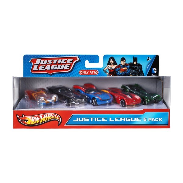 Hot Wheels DC Universe Justice League Die-Cast (5-Pack)