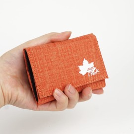 LOGOSPark Trifold Wallet, Compact Wallet, Folding Wallet, Casual, Outdoor, Camping, Men's, Logo Spark, Father's Day, Present, Gift, Khaki