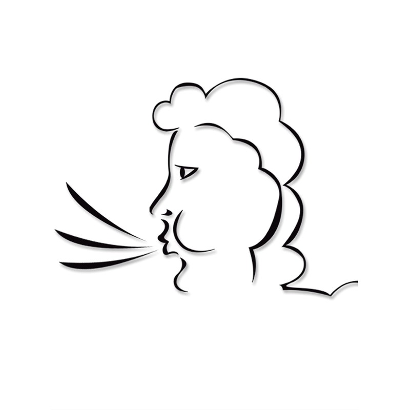 WENKO Reflekta Storm Umbrella with Reflective Strip Diameter 98 cm