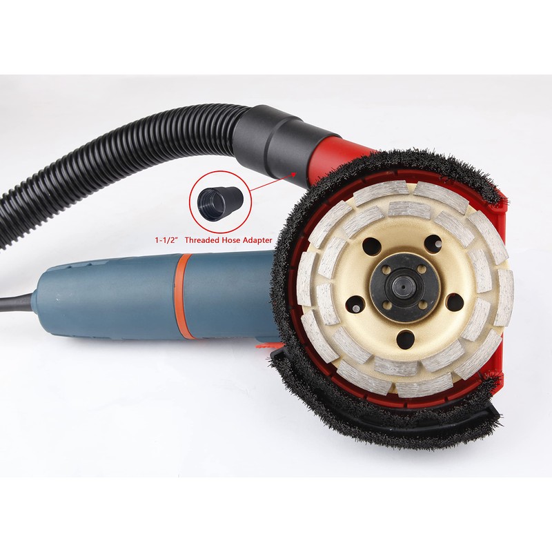 Dastool Expert Surface Grinding Dust Shroud for Angle Grinder, Universal