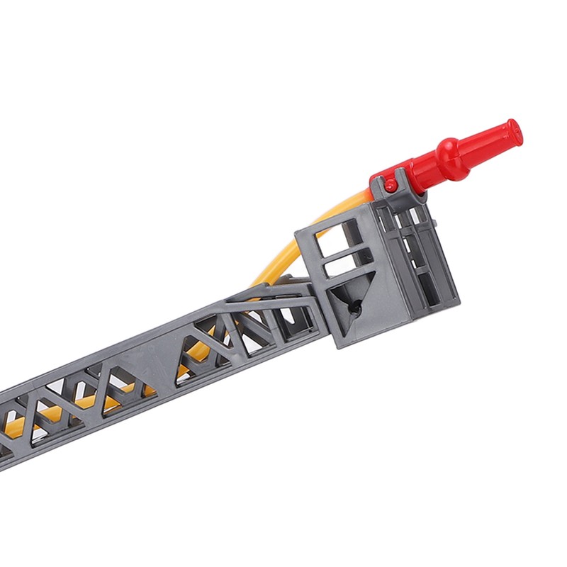 1:50 Ladder Fire Truck Alloy Model 180° Rotating Table Fire