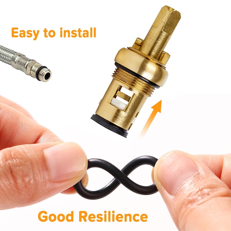 Lyeteung 260-PCS Nitrile Rubber O-Ring Assortment Kit - 15 Sizes,