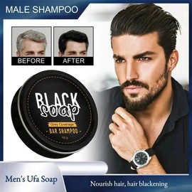 Grey Shine Soap, Grey Shine Hair, Grey Shine Hair Revitalisable, Solid Shampoo Bar, Grey Hair Removal Soap, Natural Hair Soap for Grey Hair, Hair Blackout Solid (Pack of 1)