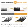 NAGARAKU Easy Fan Eyelash Extensions Volume Lash 0.05 C curl
