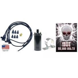 SouthernOak Ferguson Tractor Spark plug wire set Premium Copper Core & 12V Hot Coil