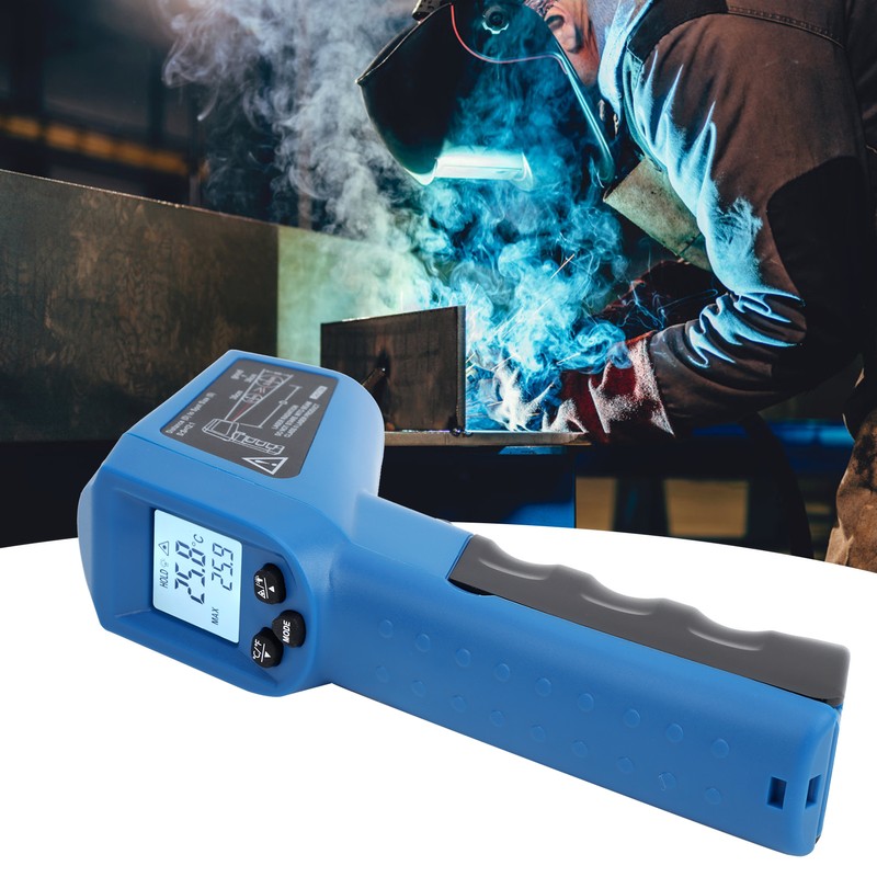 DT8380AH LCD Thermometer NonContact Industrial Infrared Temperature Gauge 50380℃