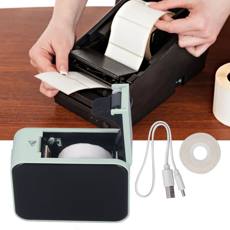 Bluetooth Thermal Label Printer APP Editable Rechargeable Mini Label Maker