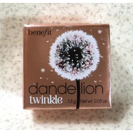 Benefit Dandelion Twinkle Highlighting Powder with Brush - 0.05 oz. - Boxed