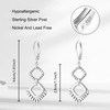 925 Sterling Silver Dangle Earrings for Women, ALEXCRAFT Dangling Drop
