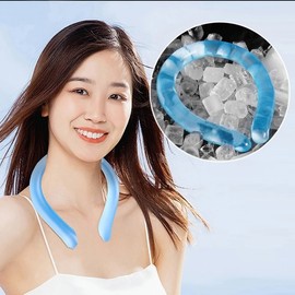 Clearance Ice 3rd Gen Neck Cooler / Cool Scarf / Cooling Neck Tube Ice Neckband / Individually Boxed Pink 2ea