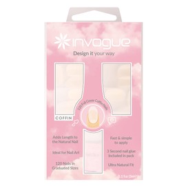 Invogue 120 Full Cover Coffin Nails