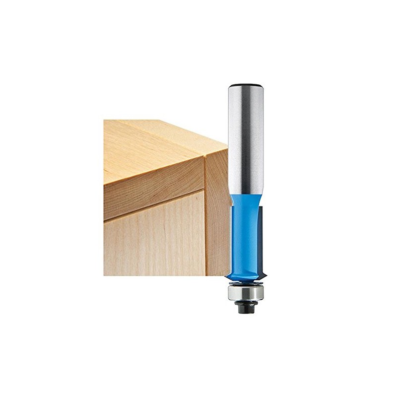 Rockler Flush Trim V-Groove Router Bit - 1/2" Dia x