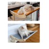 Cat Bedside Hammock and Window Perch, Cat Bed Attachment for