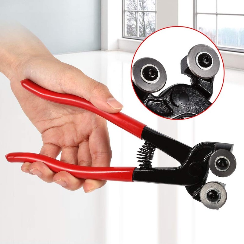 Glass Cutter - Samfox 200mm Heavy-Duty Glass Mosaic Cut Nippers
