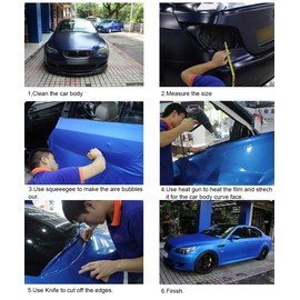 NewL Brushed Stainless Steel Red Vinyl Wrap 30cm x 150cm