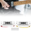 Pickup Guitar Bass Parts Lightweight Musical Instrument Accessories Silver 12K‑Resistance(Silver