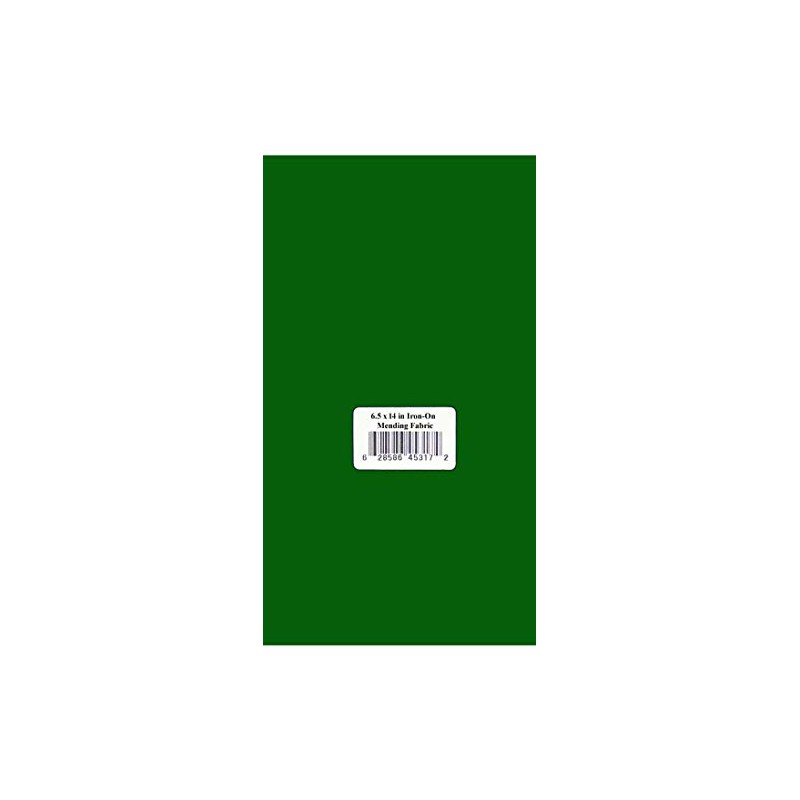 RPDIYME Iron-On 1 Patch Dark Green Mending Fabric 6.5 x
