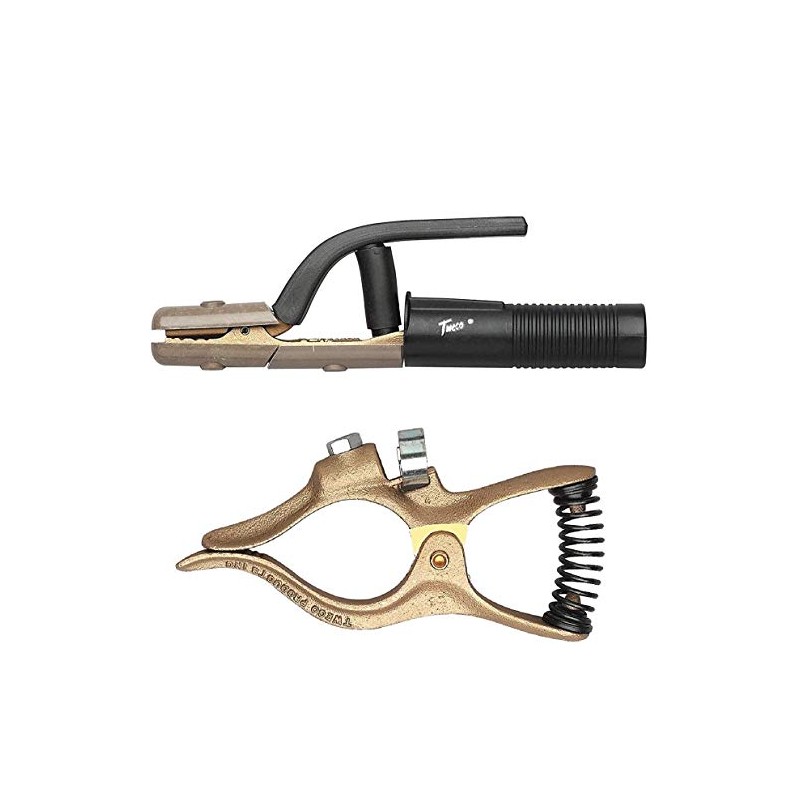 Combo - Genuine Tweco GC-200 Ground Clamp & A-532 Electrode