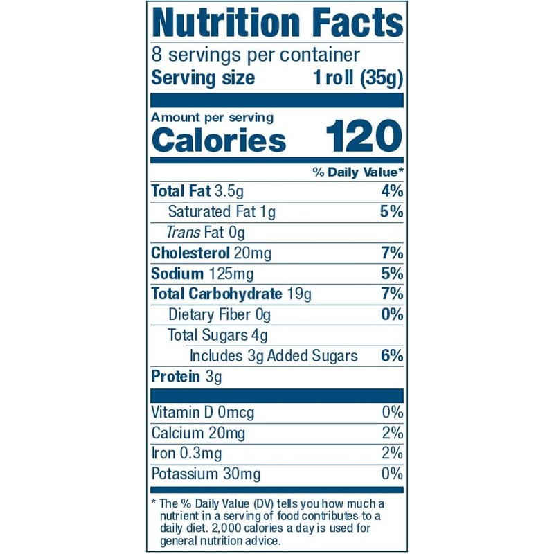 bakerly Brioche Dinner Rolls Pack of 4, 8-Count (32 Total