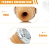 Stop Buffer Rubber Bearings 2 Pieces Spring Plate Stop Buffer