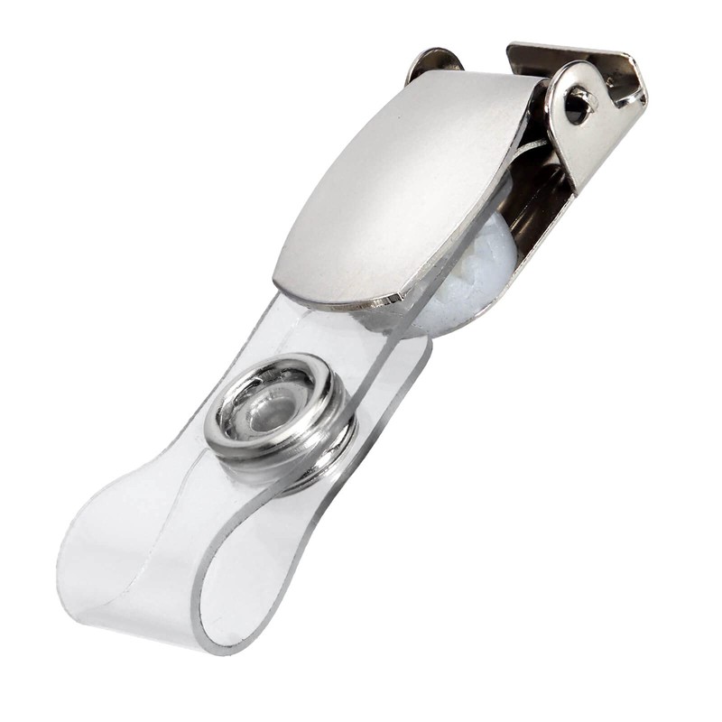 Karteo ID Card Holder with Metal Clip [Pack of 1]